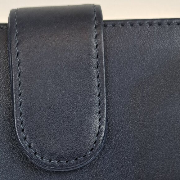 Buxton Heiress Double Cardex Bifold Wallet Navy Blue - Picture 13 of 15